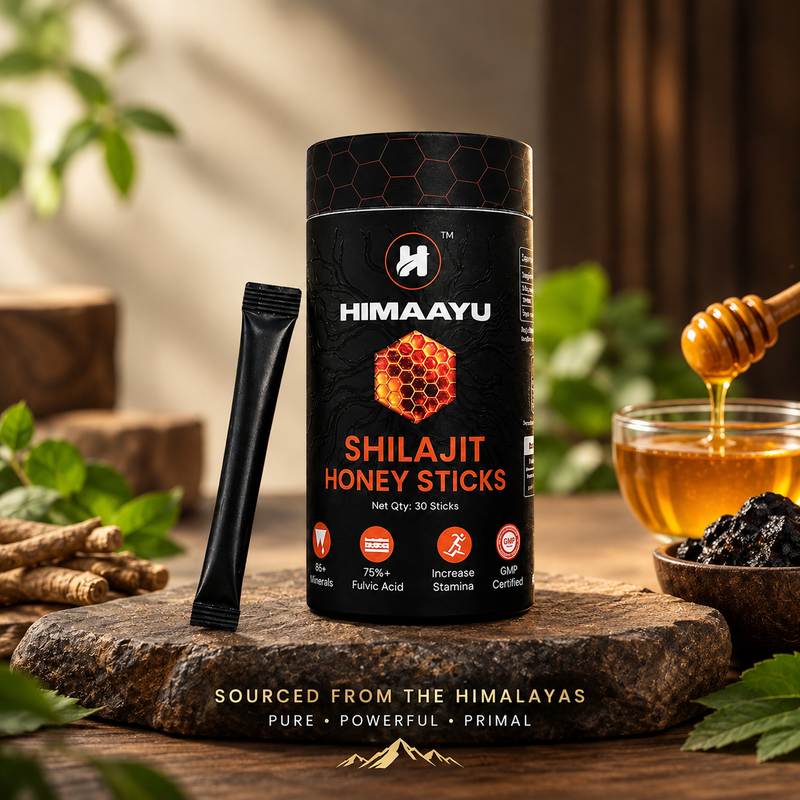 Himaayu Shilajit Honey Stick Gold