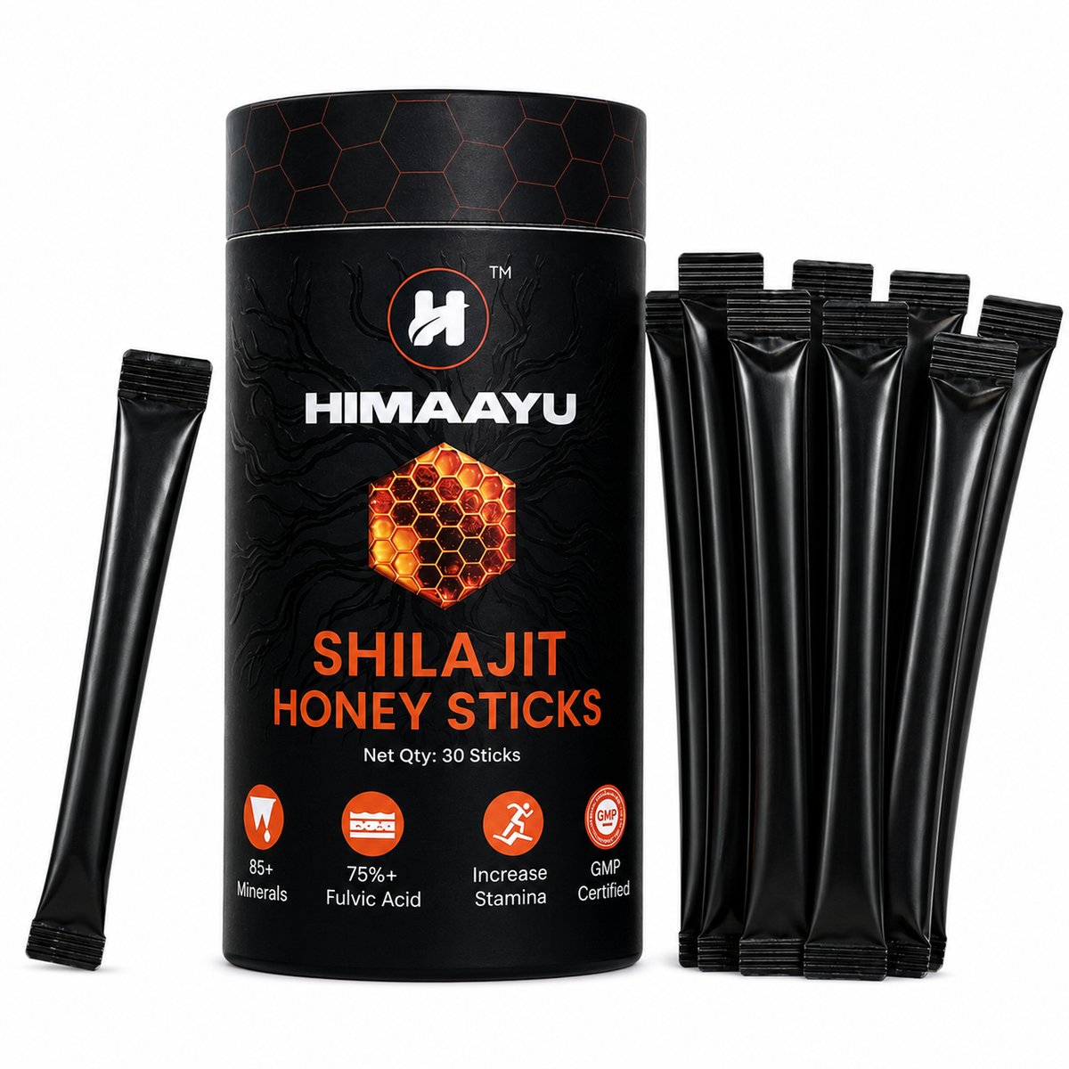 Himaayu Shilajit Honey Stick Gold