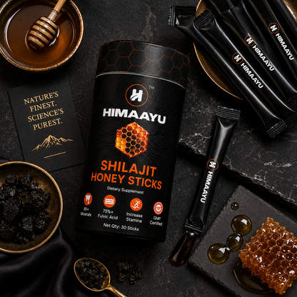 Himaayu Shilajit Honey Stick Gold
