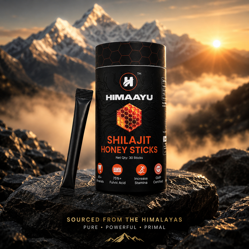 Himaayu Shilajit Honey Stick Gold